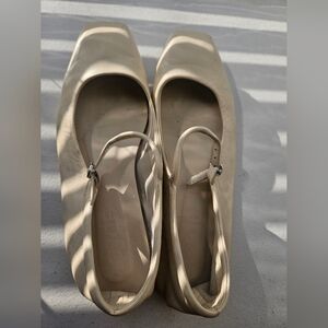 Aeyde Uma Leather Mary-Jane Flats Size EUR 38/USA 7.5